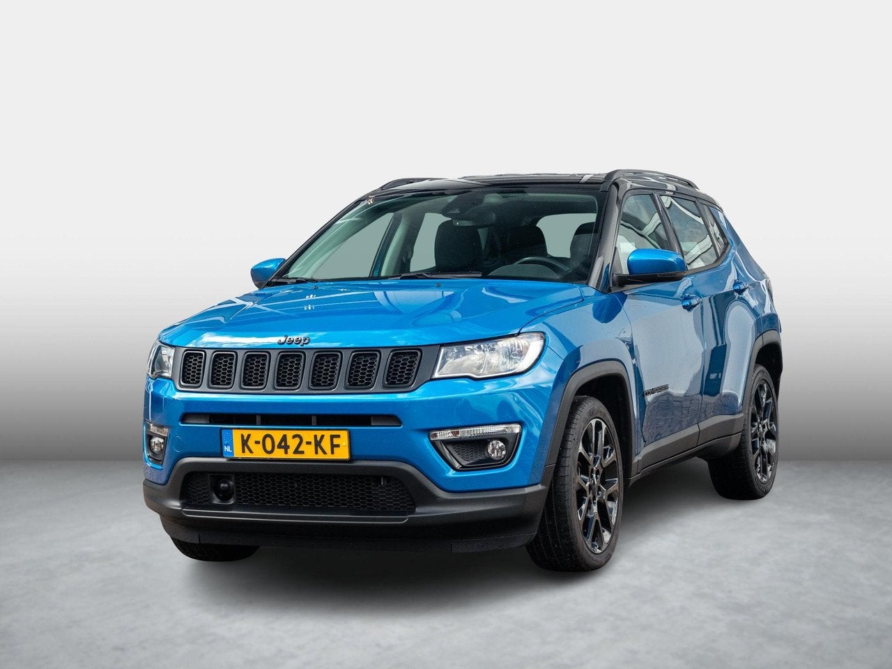 Jeep Compass 1.3T Night Eagle Liberty Edition | Trekhaak | C, Auto's, Jeep, Voorwielaandrijving, 4 cilinders, Blauw, Handgeschakeld