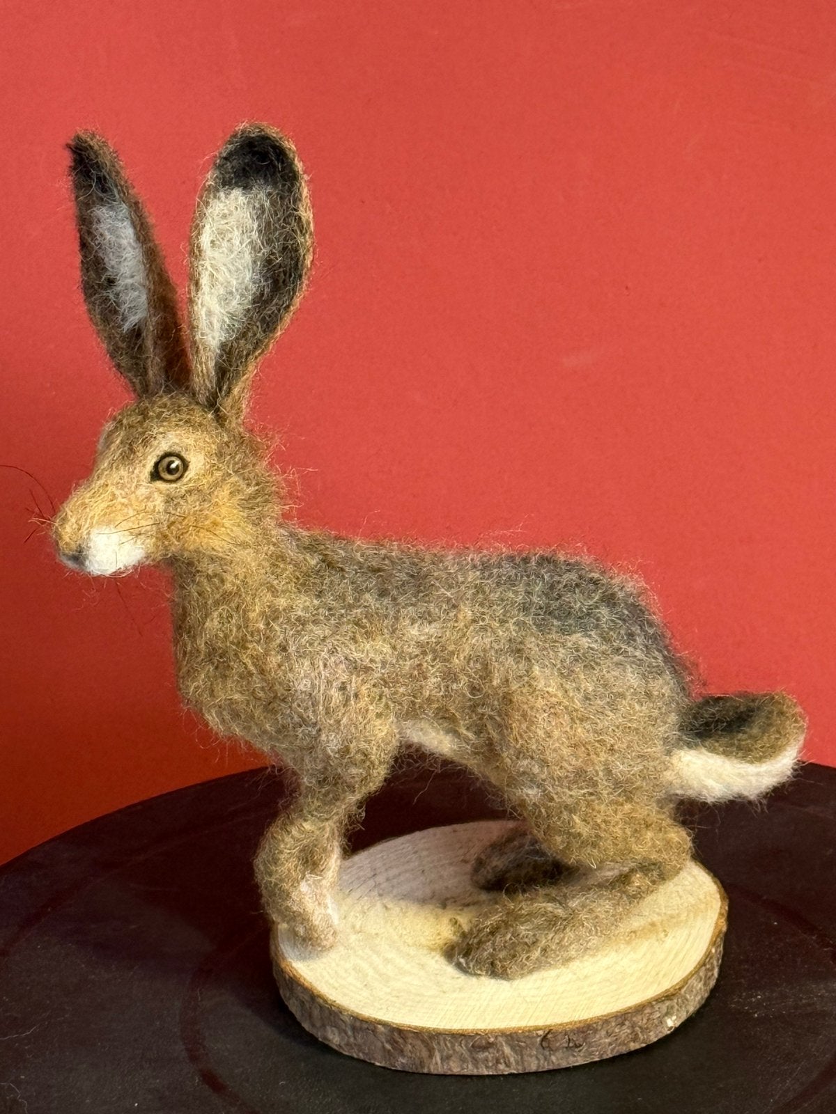 Te koop Haas vilten handgemaakt, Ophalen of Verzenden, Nieuw, Figuurtje(s)
