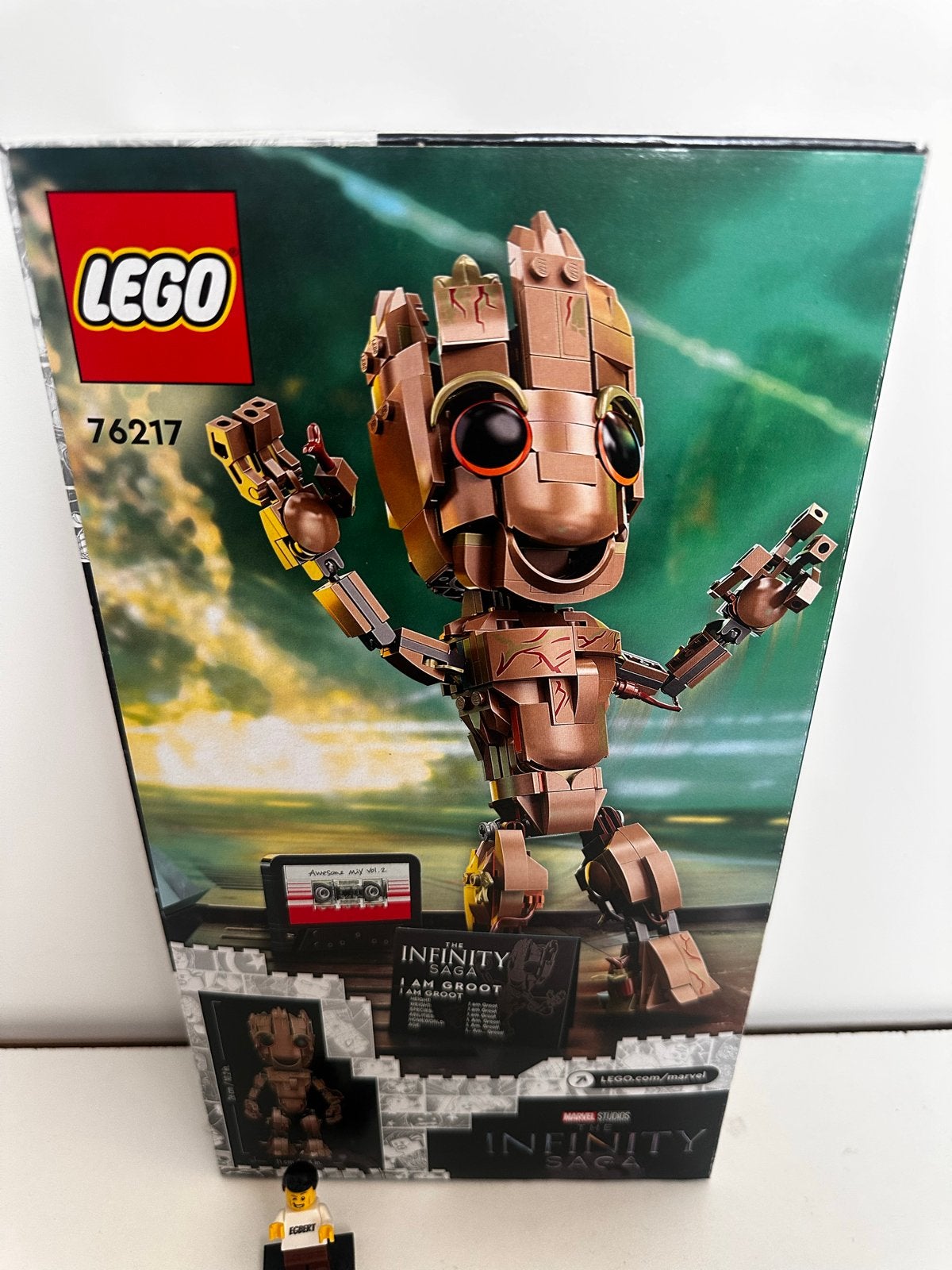 NIEUW: LEGO Marvel I Am Groot 76217, Kinderen en Baby's, Speelgoed | Duplo en Lego, Marvel, Lego, Nieuw, Ophalen of Verzenden