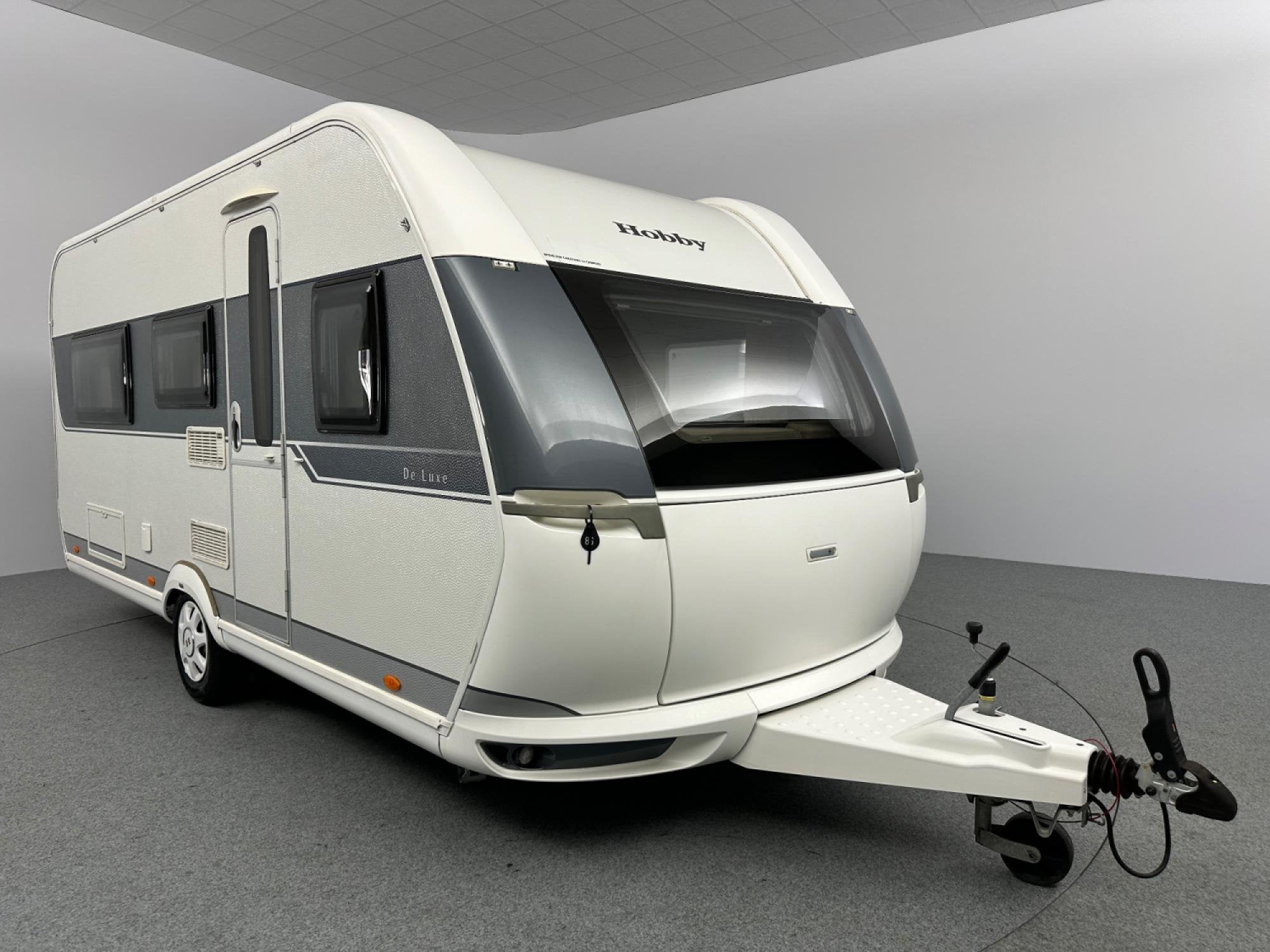 Hobby De Luxe 460 LU Mover Voortent Enkele bedden, Hordeur, Rondzit, Hobby, Bedrijf