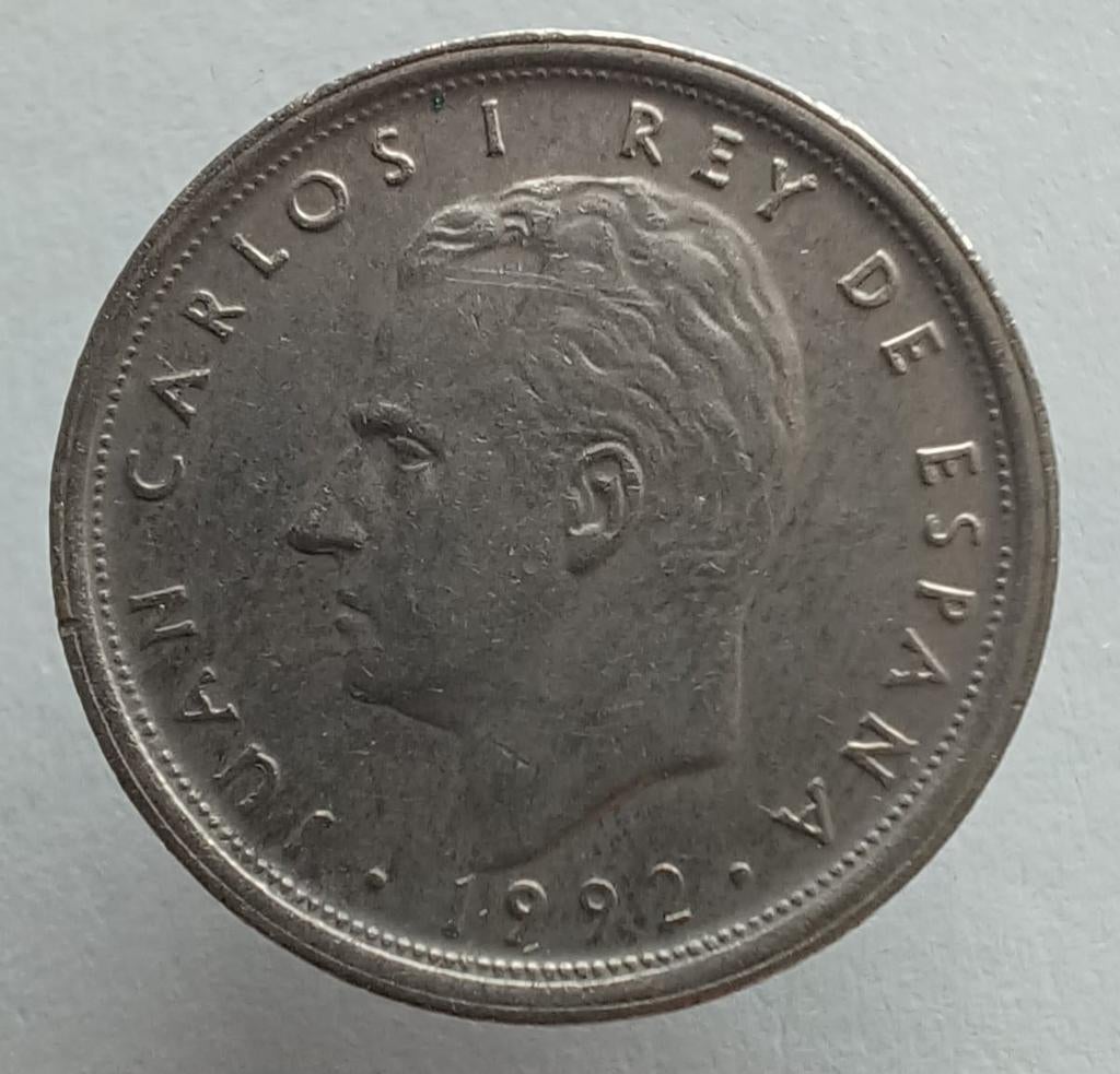 Spanje 10 pesetas 1992 KM903 (misslag), Ophalen of Verzenden, Overige landen