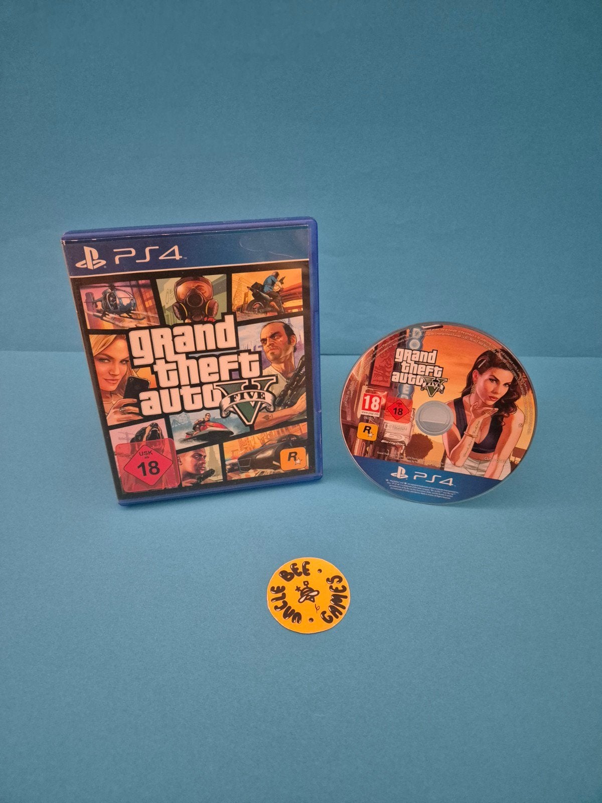 GTA V, Spelcomputers en Games, Games | Sony PlayStation 4, Zo goed als nieuw, Avontuur en Actie, 3 spelers of meer, Vanaf 18 jaar