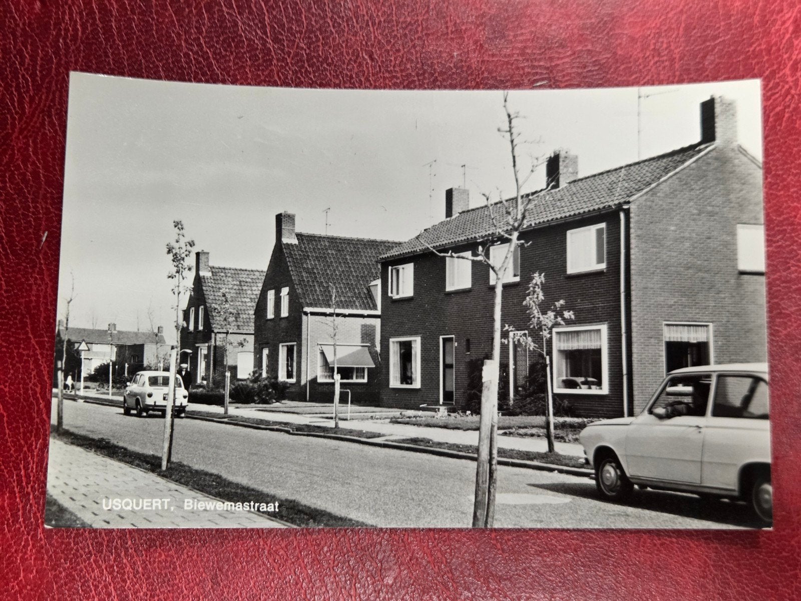 Usquert bij Uithuizen Biewemastraat met DAF, Verzenden, 1960 tot 1980