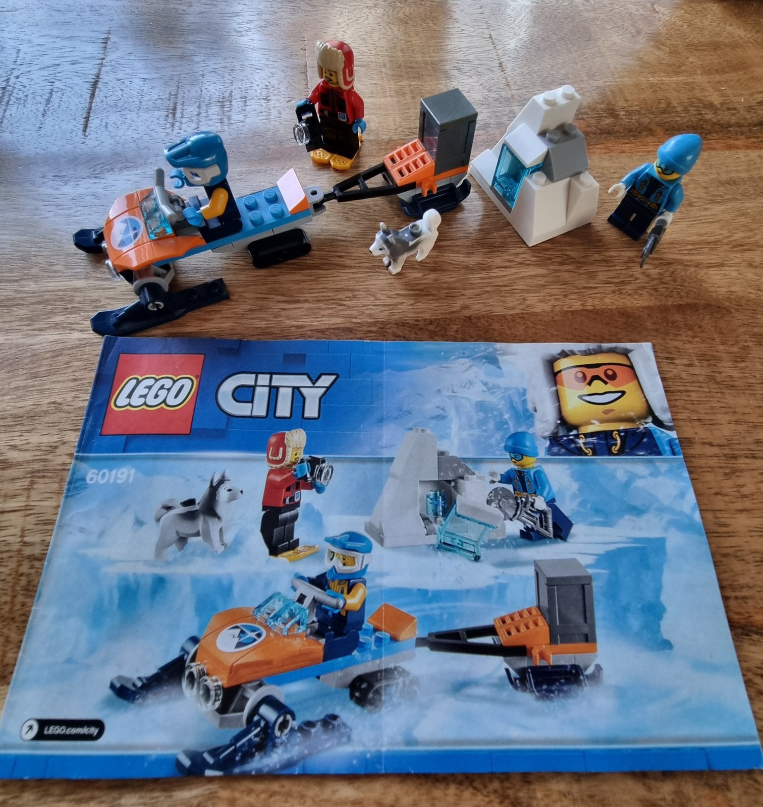 Lego City sneeuw set 60191, Ophalen of Verzenden, Gebruikt, Compleet, Lego