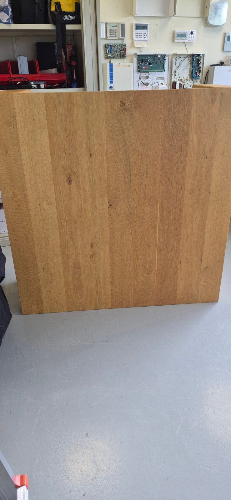 Massief eiken salontafel, Ophalen, Rechthoekig, 100 tot 150 cm, 50 tot 100 cm