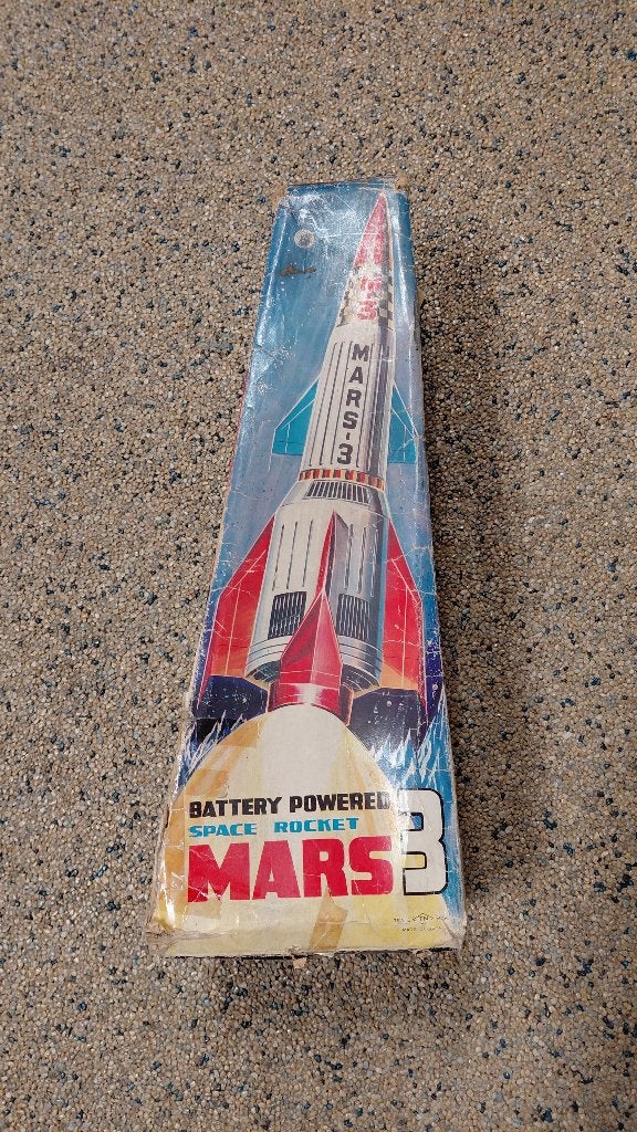 Vintage Nomura Mars 3 raket WD-021, Ophalen