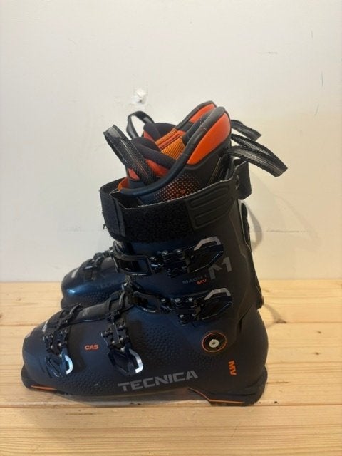 Tecnica Mach1 MV 120 Heren skischoenen maat 30-30,5 (46), Overige merken, Gebruikt, 100 tot 140 cm, Schoenen