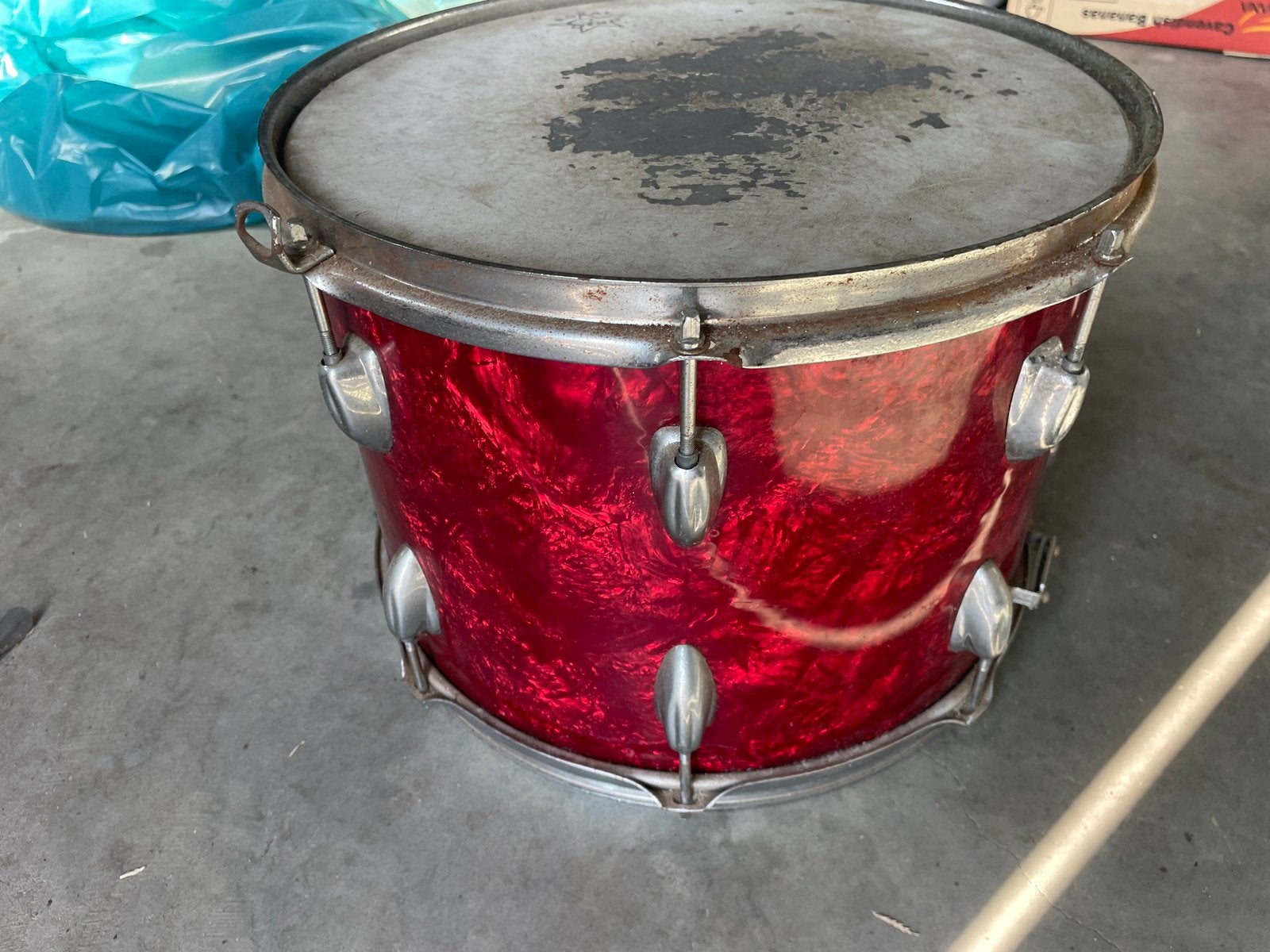 Vintage STAR Tom – Made in Japan – Jaren ’60/’70 – Red Pearl, Muziek en Instrumenten, Ophalen of Verzenden, Zo goed als nieuw