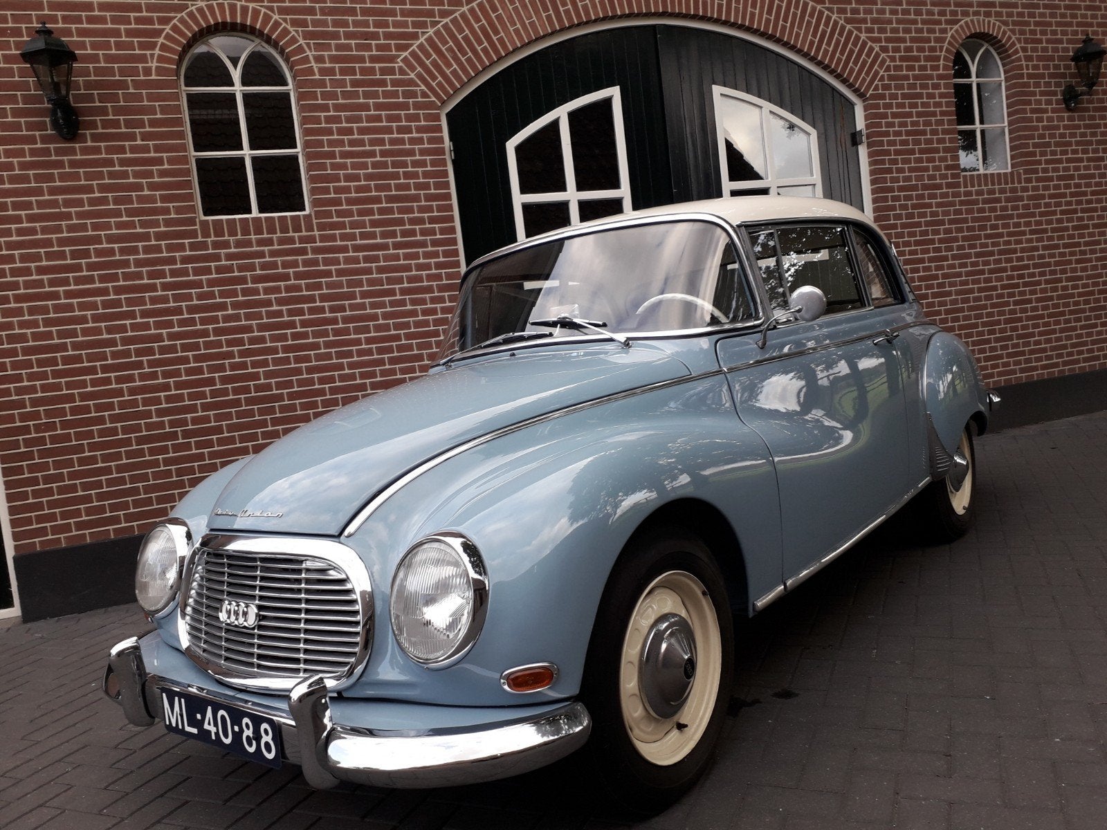 Audi  (Auto Union) DKW 1000 S 1963, Blauw, Origineel Nederlands, Handgeschakeld, Particulier