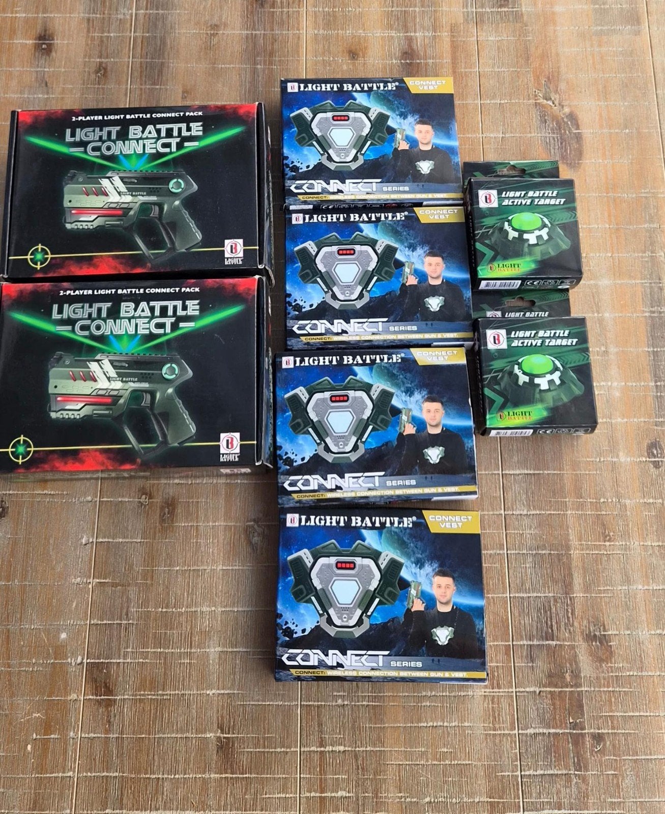 Light Battle Connect Lasergame Set - Compleet Pakket, Ophalen of Verzenden, Zo goed als nieuw