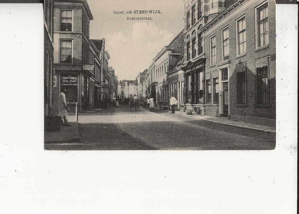 Steenwijk Oosterstraat, Ophalen of Verzenden, Voor 1920, Ongelopen, Overijssel