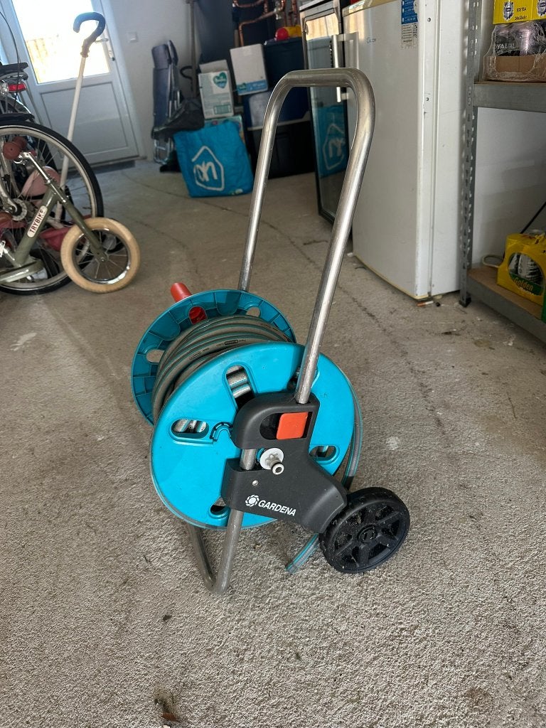 GARDENA CleverRoll S Set Slangenwagen - Incl. 20 m slang, Ophalen, Gebruikt, Tuinslanghaspel