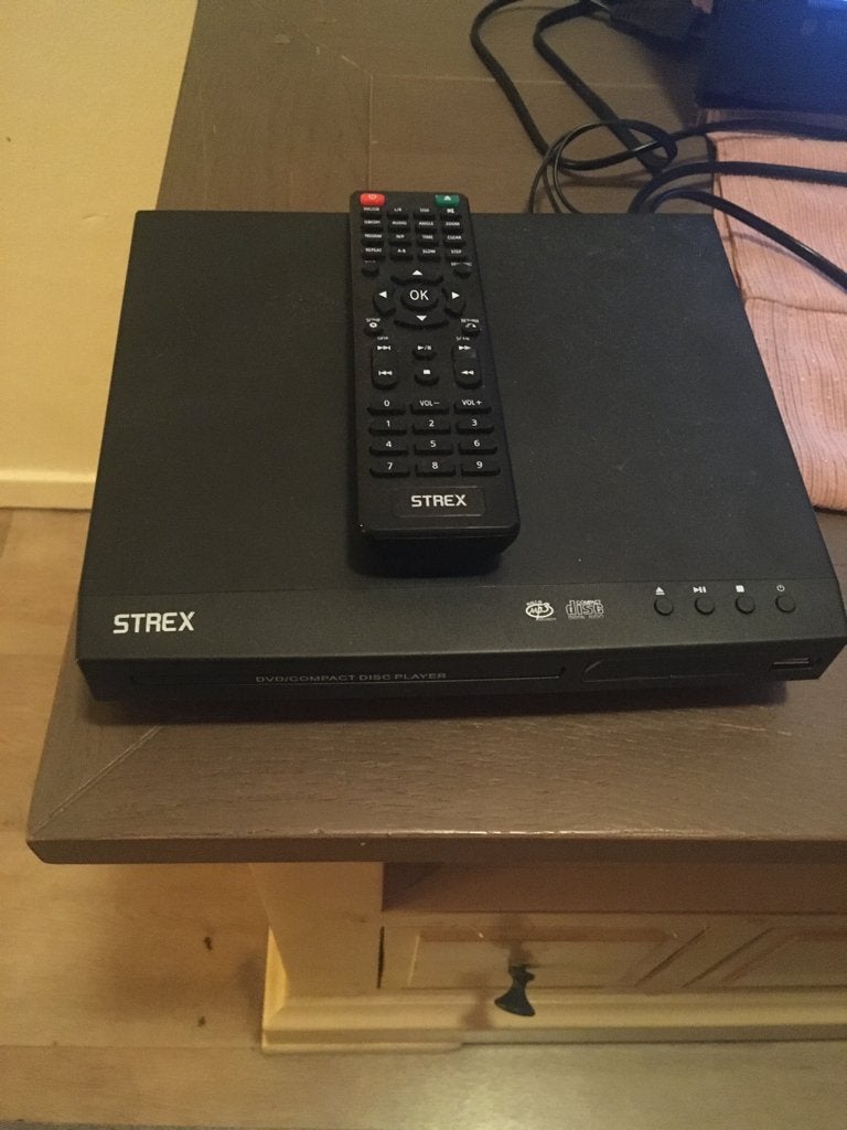Dvd speler met dvd’s  totaal 31 stuks, Ophalen of Verzenden, Zo goed als nieuw, Dvd-speler, Overige merken