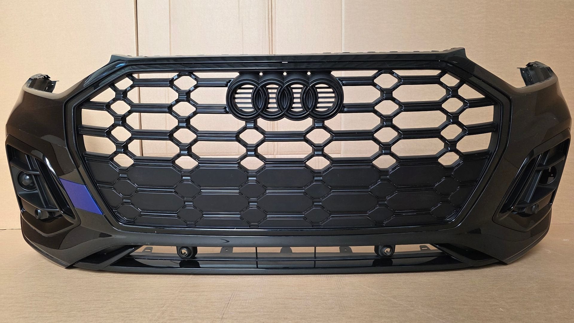 Voorbumper Audi Q5 80A Facelift Origineel Bumper 2021-2025, Gebruikt, -, Voor, Ophalen of Verzenden