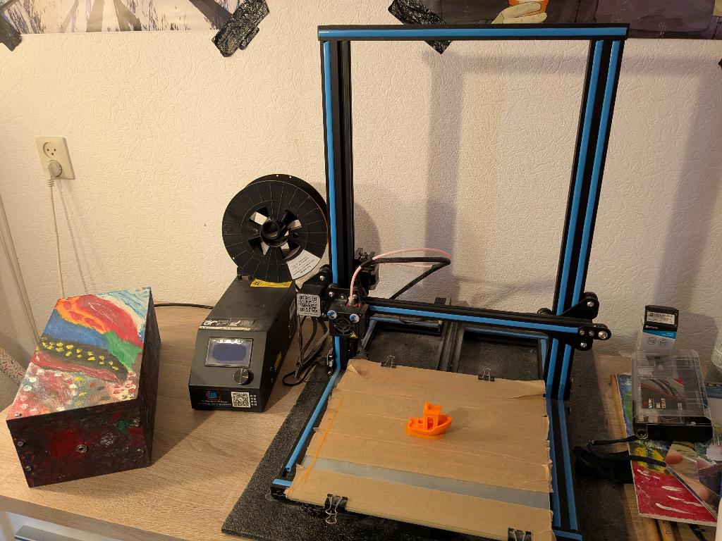 Creality CR10 3D printer + 5 rolls PLA & PET-G + nozzle set, Computers en Software, 3D Printers, Gebruikt, Filament, Ophalen
