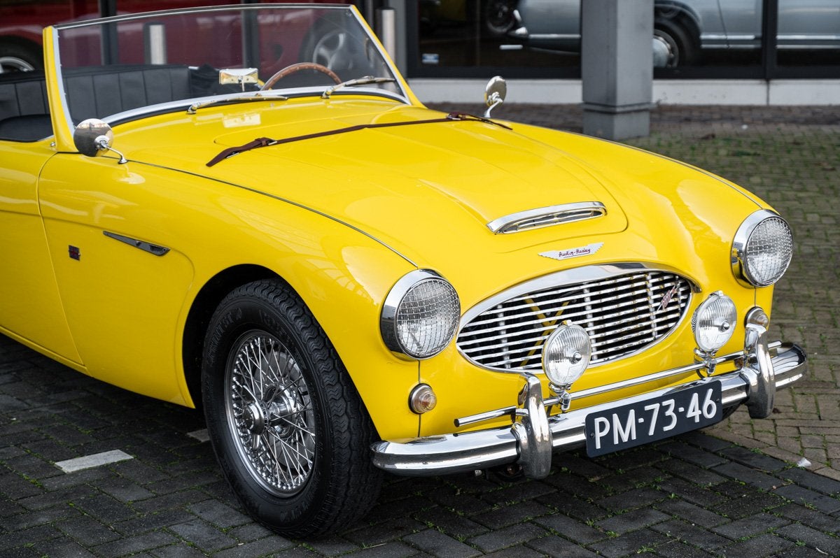Austin Healey 100 6 (bj 1957), Gebruikt, Cabriolet, Bedrijf, Handgeschakeld