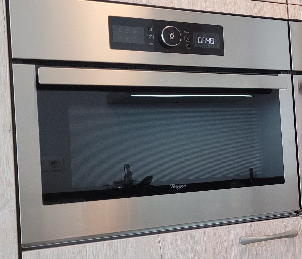 Combi-oven - Whirlpool (2018), Witgoed en Apparatuur, Ovens, Ophalen, 45 tot 50 cm, Whirlpool, Gebruikt