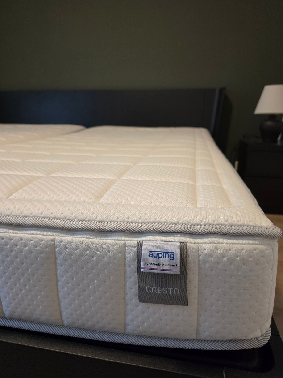 2x Auping Cresto Pocket Matras 100x200cm - Zo goed als nieuw, Ophalen, 100 cm, Tweepersoons, Zo goed als nieuw
