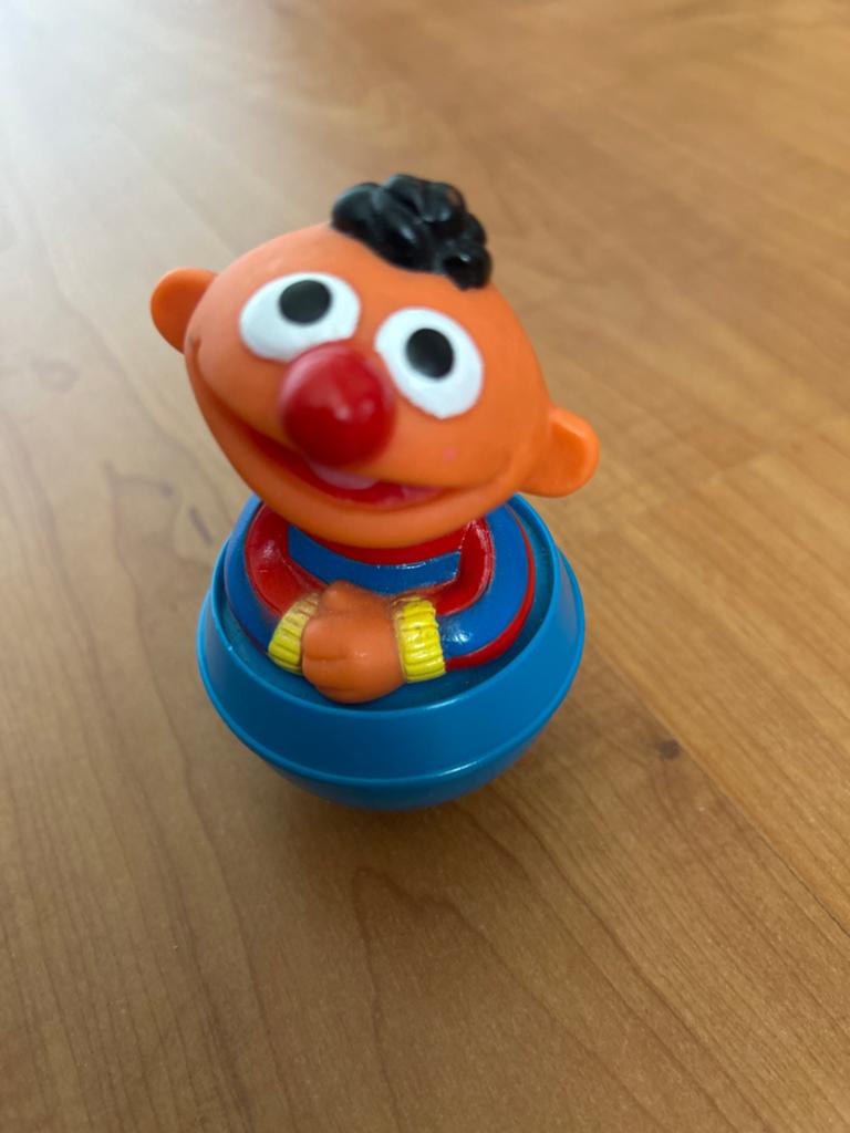 Ernie tuimelaar Sesamstraat, Kinderen en Baby's, Speelgoed | Babyspeelgoed, Ophalen of Verzenden, Gebruikt, Overige typen