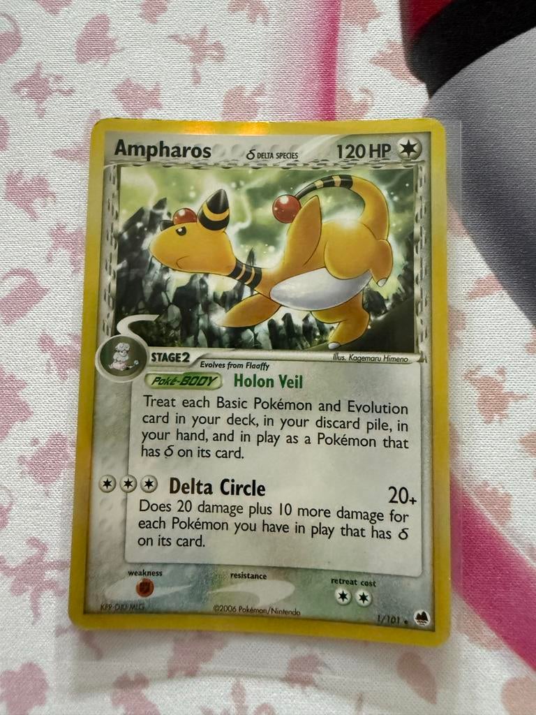 Pokémon Delta Species kaarten, Ophalen of Verzenden, Gebruikt, Meerdere kaarten, Foil