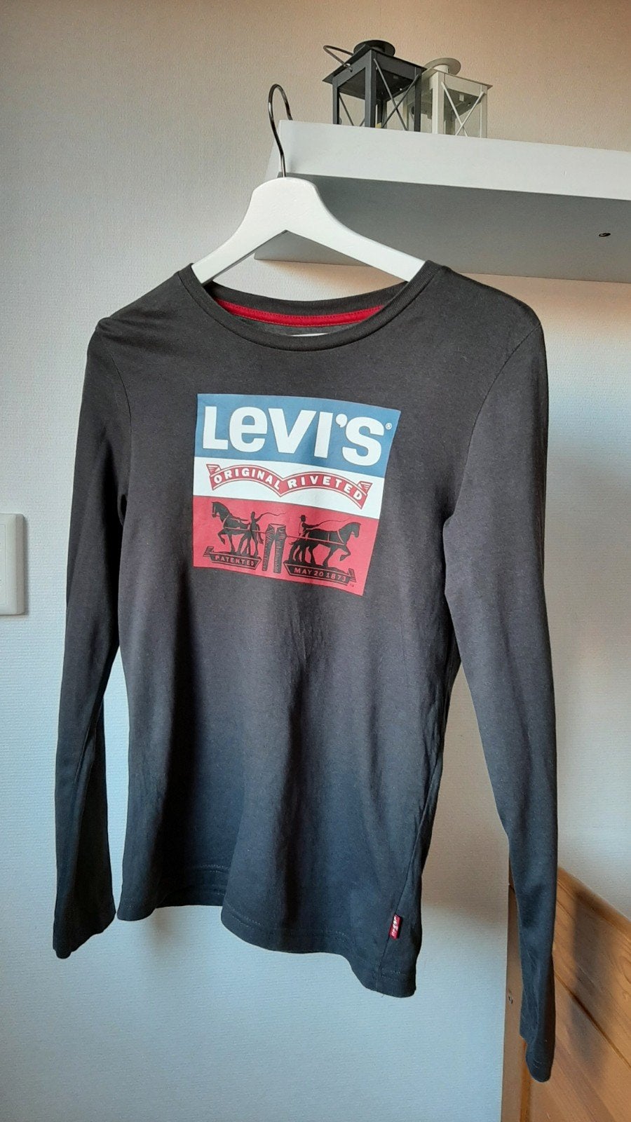 Mooi Levis Levi's longsleeve maat 12 152., Ophalen of Verzenden, Zo goed als nieuw, Shirt of Longsleeve, Levi's