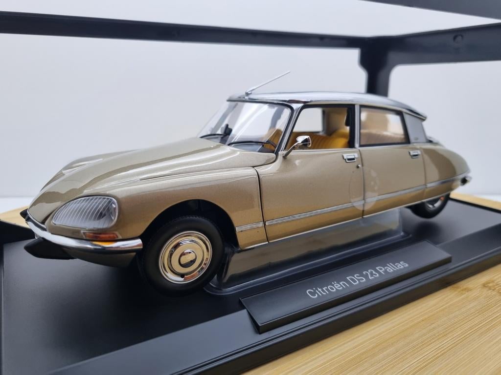 Norev Citroën DS23 Pallas 1972 Sable metallisse 1:18, Auto, Ds, Nieuw, Norev