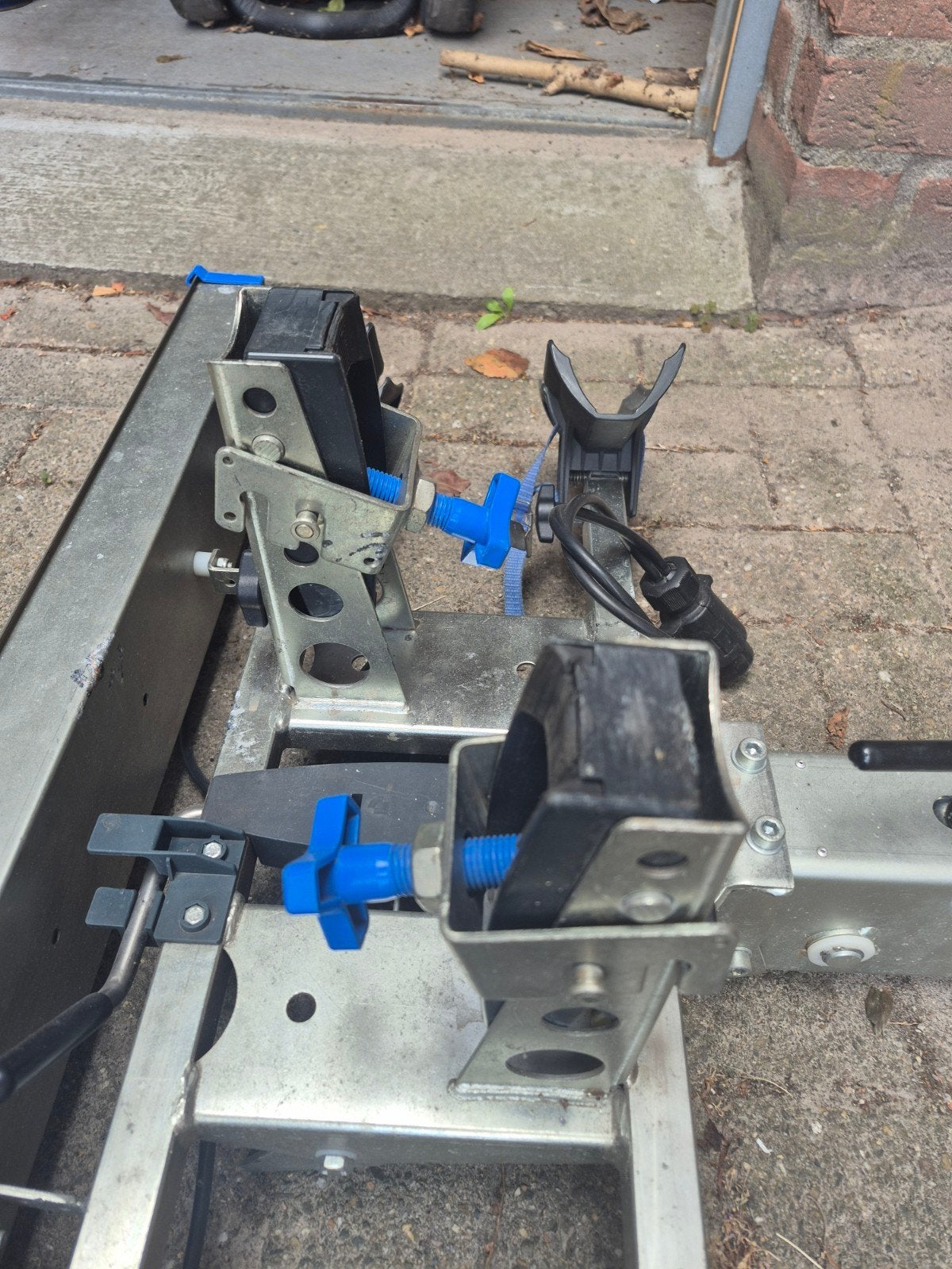 Stevige trekhaakdrager Twinny Load Swing C, Ophalen, 2 fietsen, Gebruikt, Trekhaakdrager