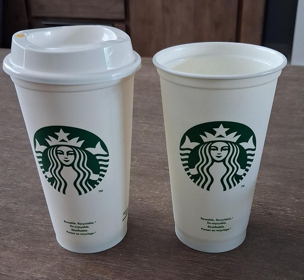 Starbucks bekers, Huis en Inrichting, Keuken | Servies, Overige materialen, Gebruikt, Ophalen of Verzenden, Overige stijlen