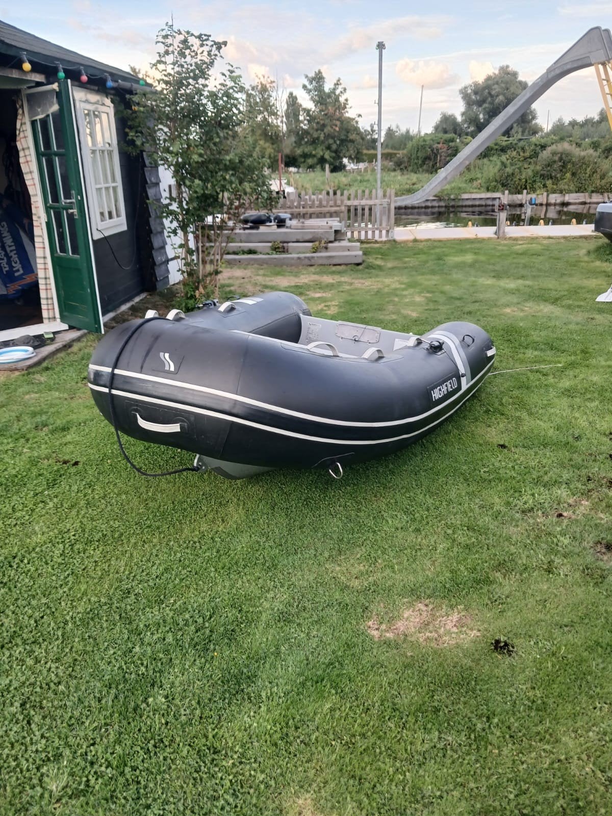 Highfield UL 260 Rubberboot .PVC, black,  van Mehler Technol, Watersport en Boten, Ophalen of Verzenden, Zo goed als nieuw, Aluminium