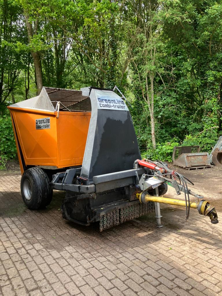 Greenline combi trailer maaizuig combi, Ophalen, Gebruikt