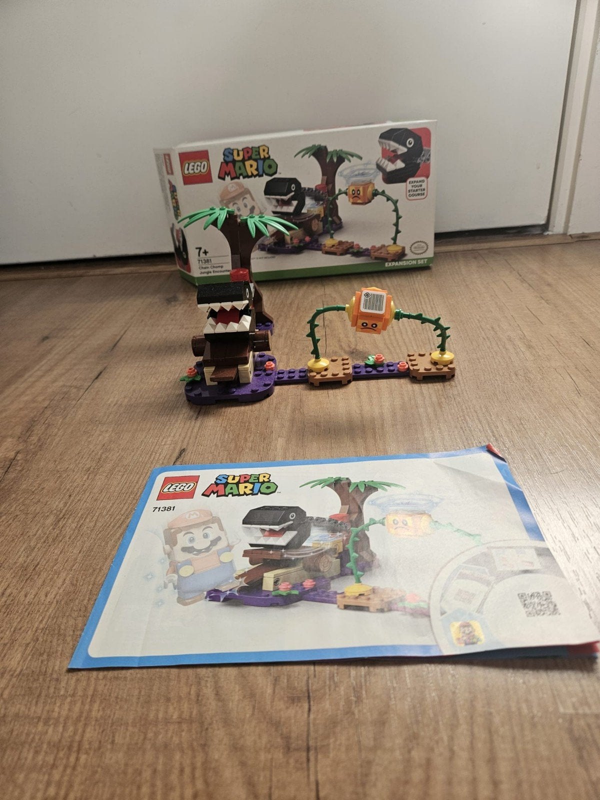 LEGO Super Mario, chain chomp jungle encounter, Inclusief instructies, Gebruikt, Overige thema's, Lego