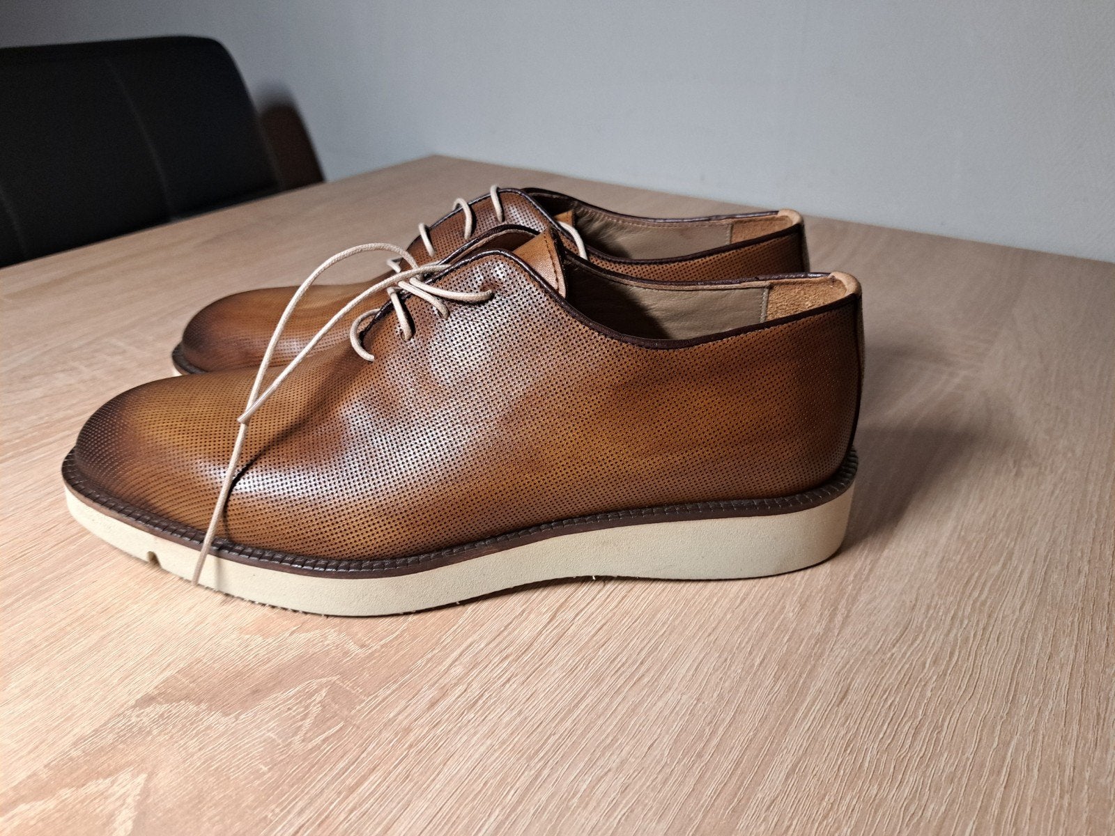 Stijlvolle bruine veterschoenen - Maat 40, Kleding | Heren, Bruin, Verzenden, Nieuw, Gespschoenen