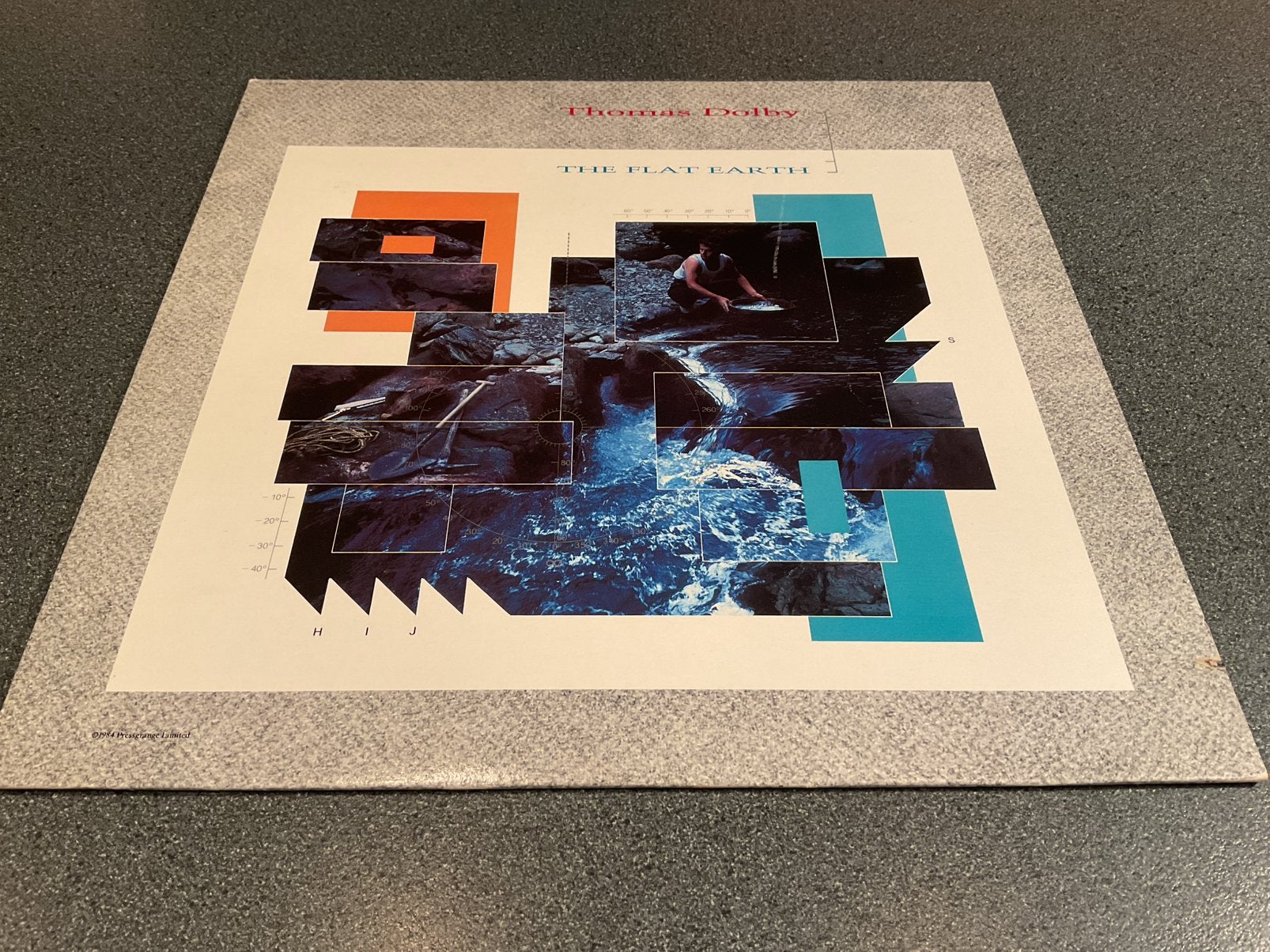 Thomas Dolby - The flat earth Vinyl LP, Ophalen of Verzenden, Gebruikt, 12 inch