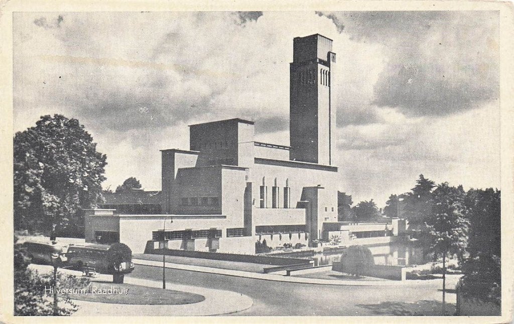 703-378-013 Hilversum Raadhuis, Verzenden, Voor 1920, Noord-Holland