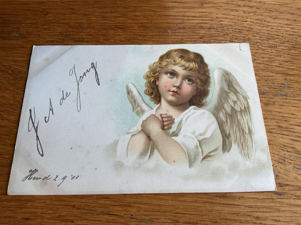 H18 Engel, Ophalen of Verzenden, Voor 1920, Overige thema's