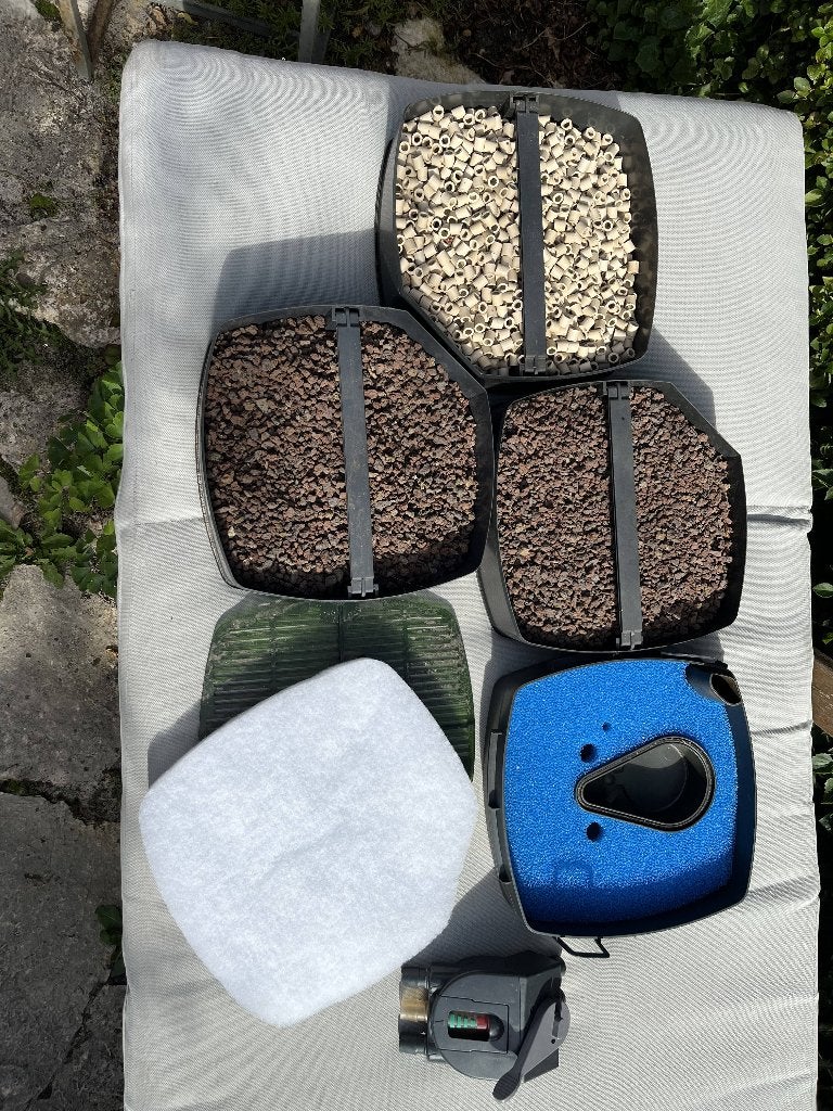 EHEIM Professionel 3 2080/ 1200XL–gevuld met filtermateriaal, Dieren en Toebehoren, Gebruikt, Ophalen of Verzenden, Inclusief deksel