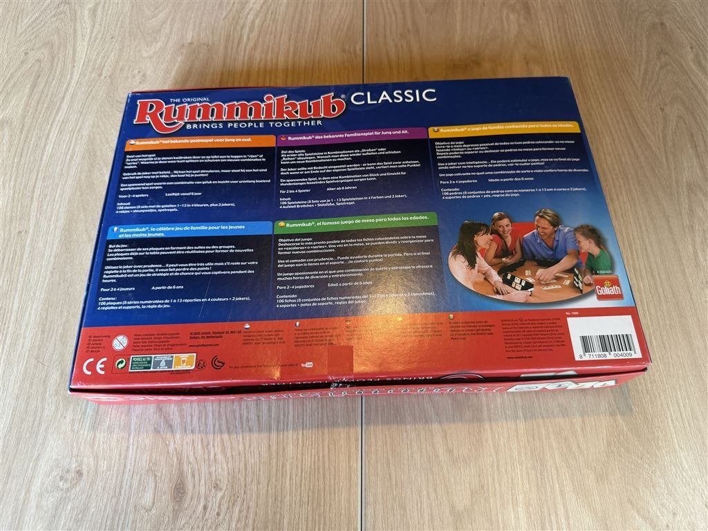 rummikub classic - S7268, Ophalen of Verzenden, Zo goed als nieuw