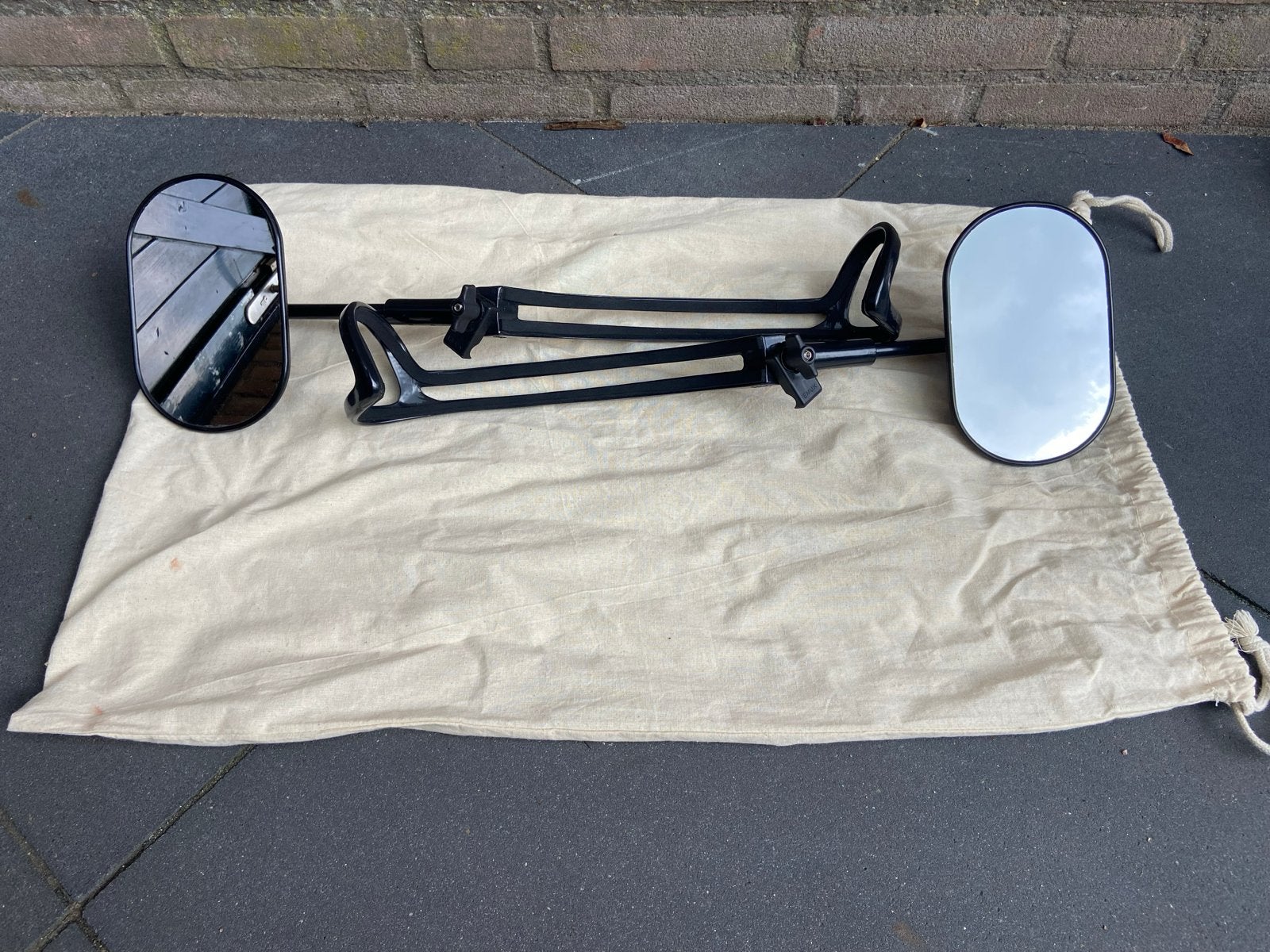 Emuk caravanspiegels Opel Grandland X, Peugeot, Citroen C5, Ophalen of Verzenden, Gebruikt