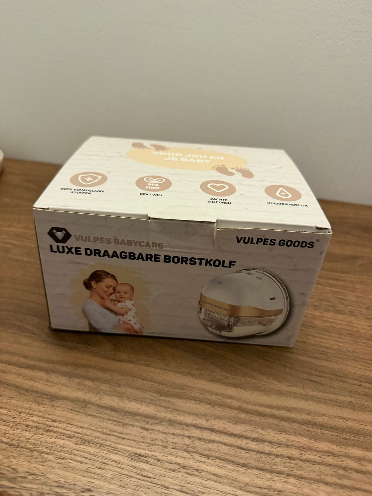 Vulpes Goods Luxe Draagbare Borstkolf - Z.G.A.N., Ophalen of Verzenden, Zo goed als nieuw, Draadloos, Vulpes Goods
