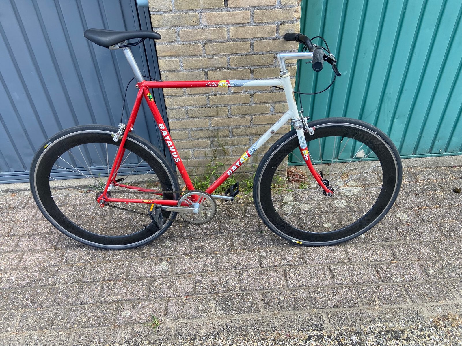 Batavus Course vintage racer - opknapper, Ophalen, Gebruikt, Velgrem, Batavus