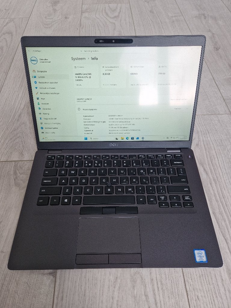 Dell Latitude 5400 Touchscreen, Computers en Software, Windows Laptops, Gebruikt, 2 tot 3 Ghz, 14 inch, Ophalen of Verzenden