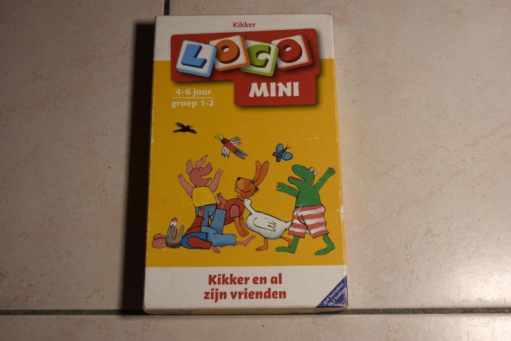 Mini Loco Kikker 4 – 6 jaar groep 1/2, Kinderen en Baby's, Speelgoed | Educatief en Creatief, Gebruikt, Puzzelen, Taal en Lezen