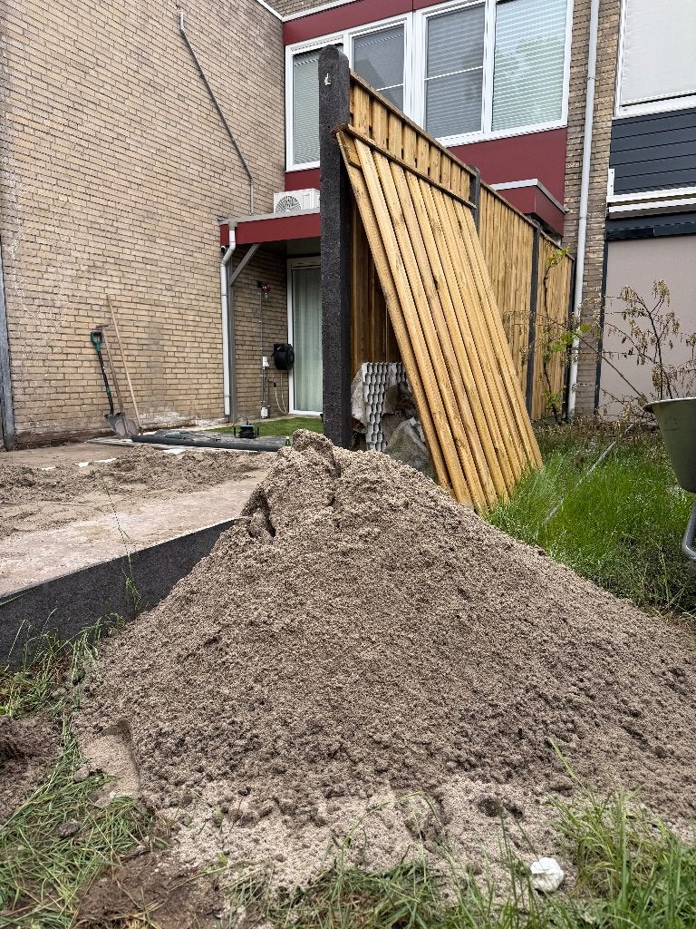 Straatzand, Ophalen