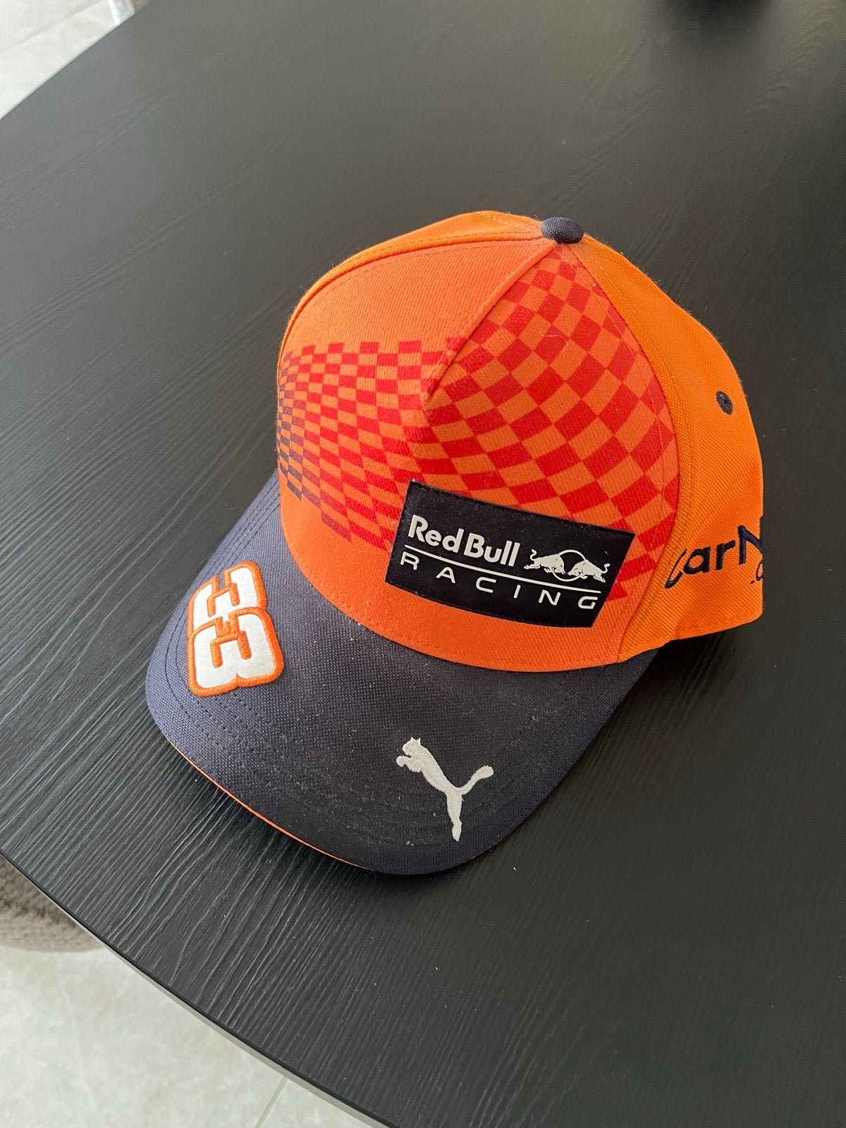 Red Bull Racing Max Verstappen F1 Cap - Oranje, Ophalen of Verzenden, Zo goed als nieuw, Formule 1