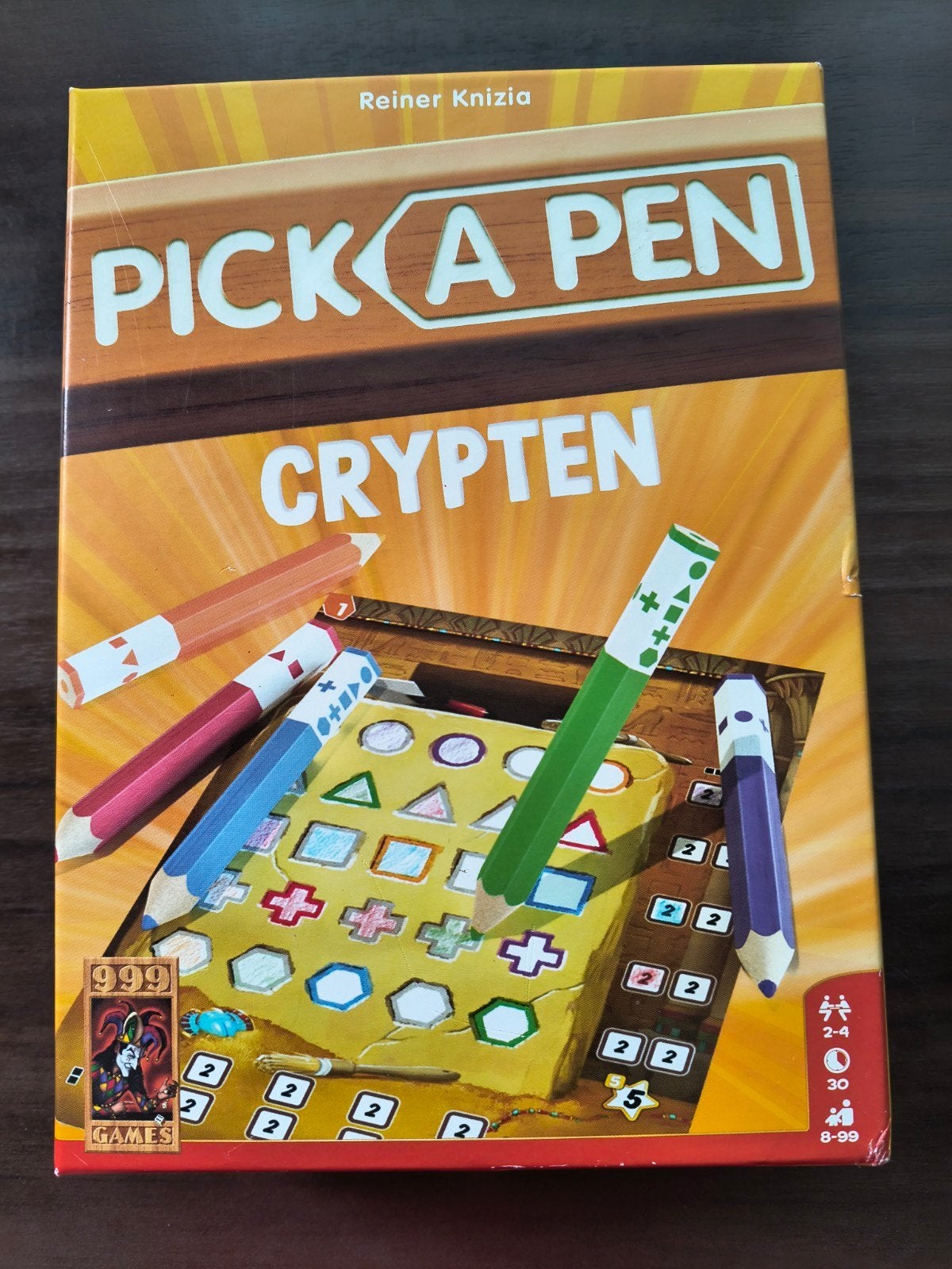 Pick a pen crypten, Een of twee spelers, Ophalen of Verzenden, Gebruikt, 999 Games
