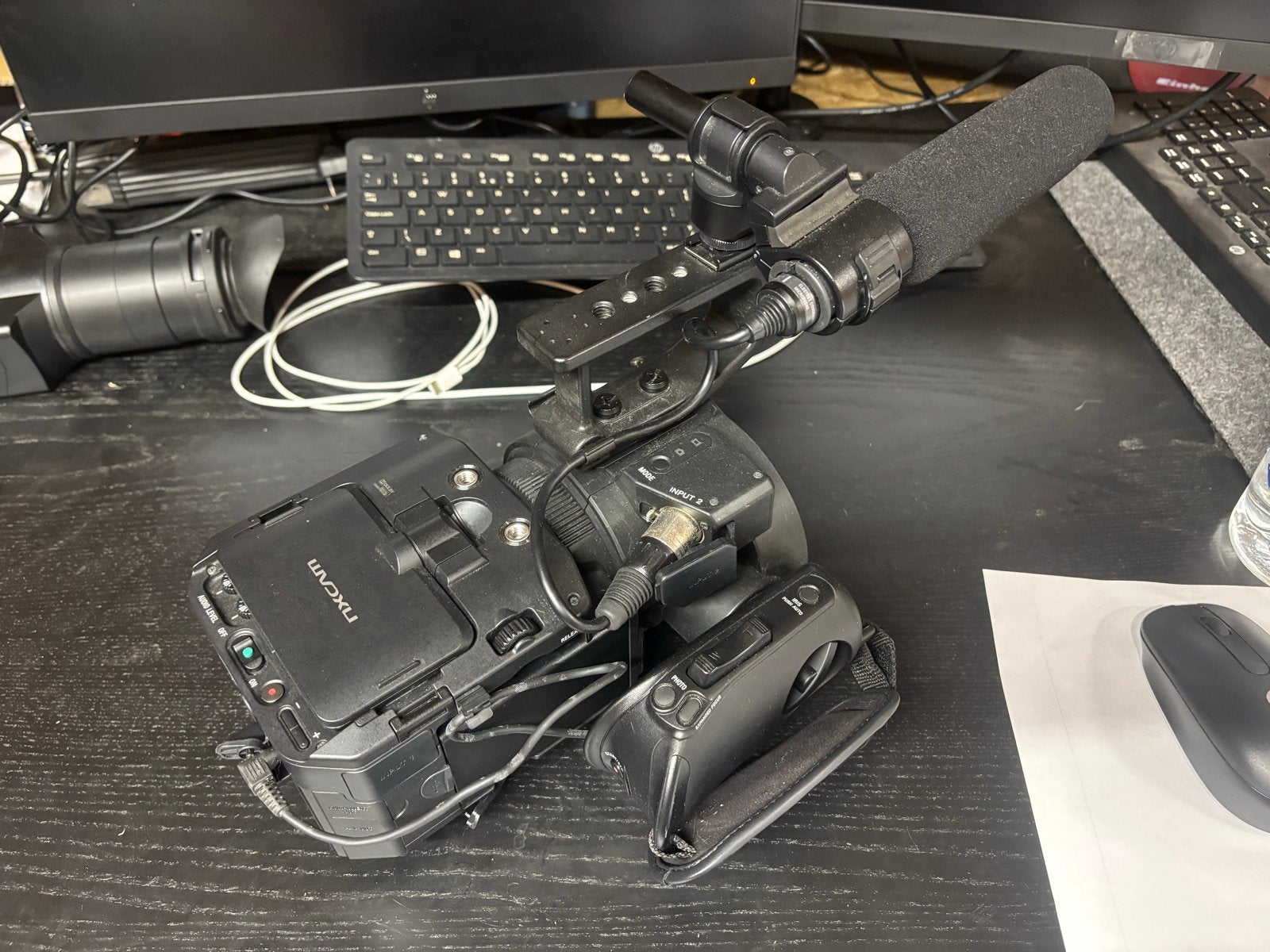 Sony NEX-FS700r 240fps slow motion videocamera met microfoon, Ophalen, Gebruikt, 20x of meer, Overige soorten