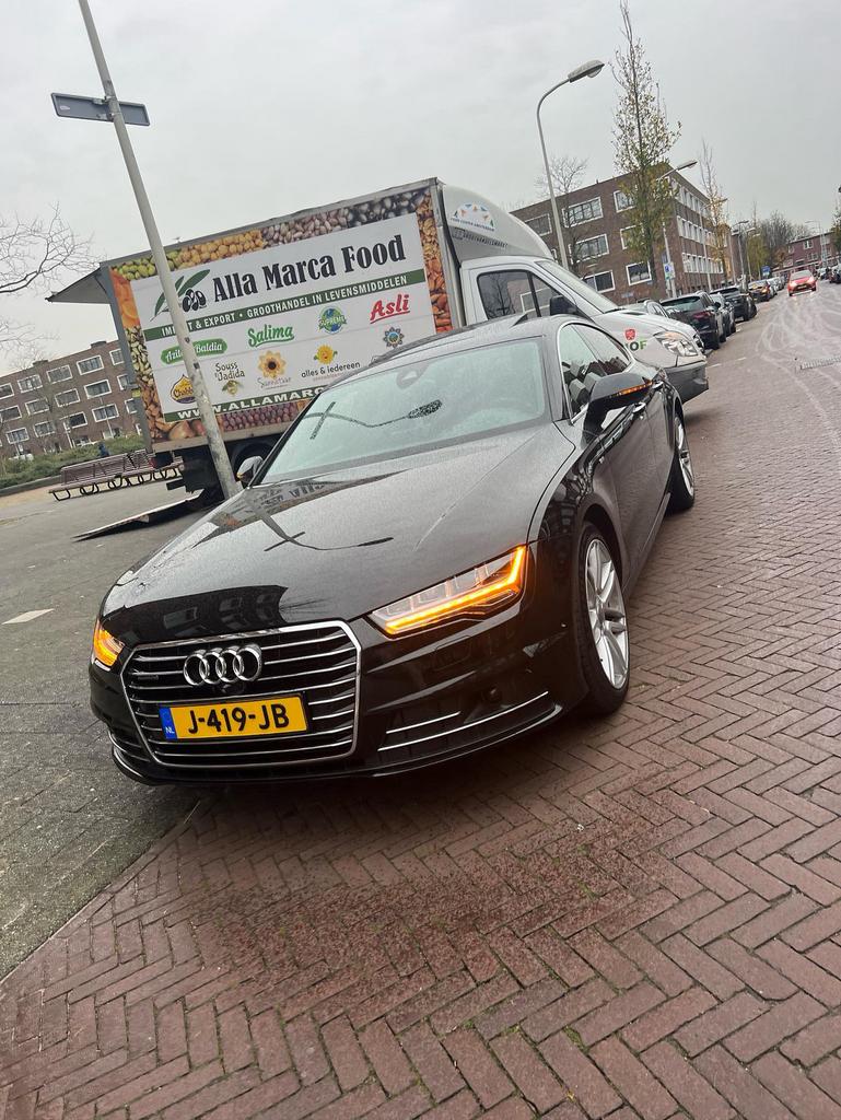 Audi A7 3.0TDI Quattro 200KW S-tron 2015 Zwart, Auto's, 2000 kg, Zwart, 272 pk, Diesel