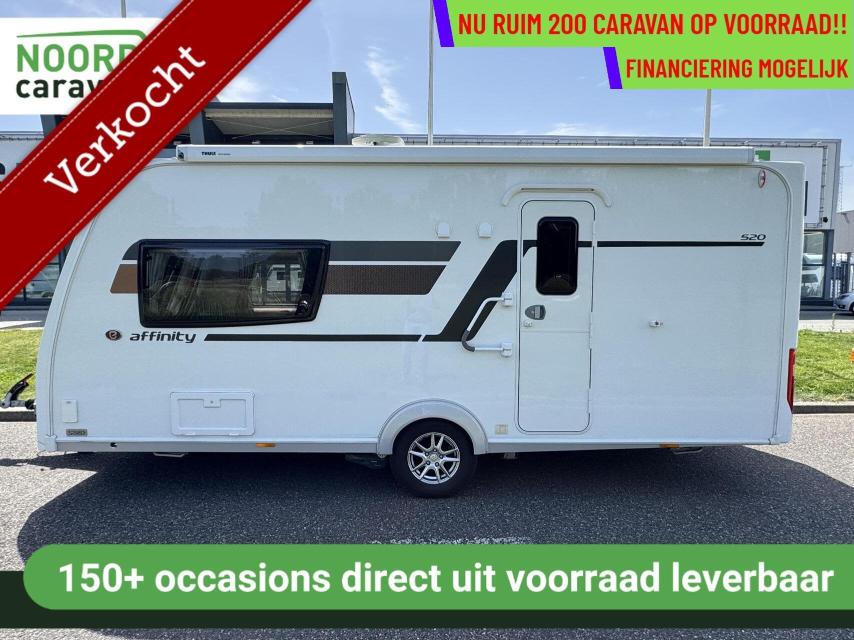 Hymer ELDDIS AFFINITY 520, ENKELE BEDDEN, MOVER, CASS.LUIFEL, Caravans en Kamperen, Tot en met 2, Bedrijf, Mover, Hymer