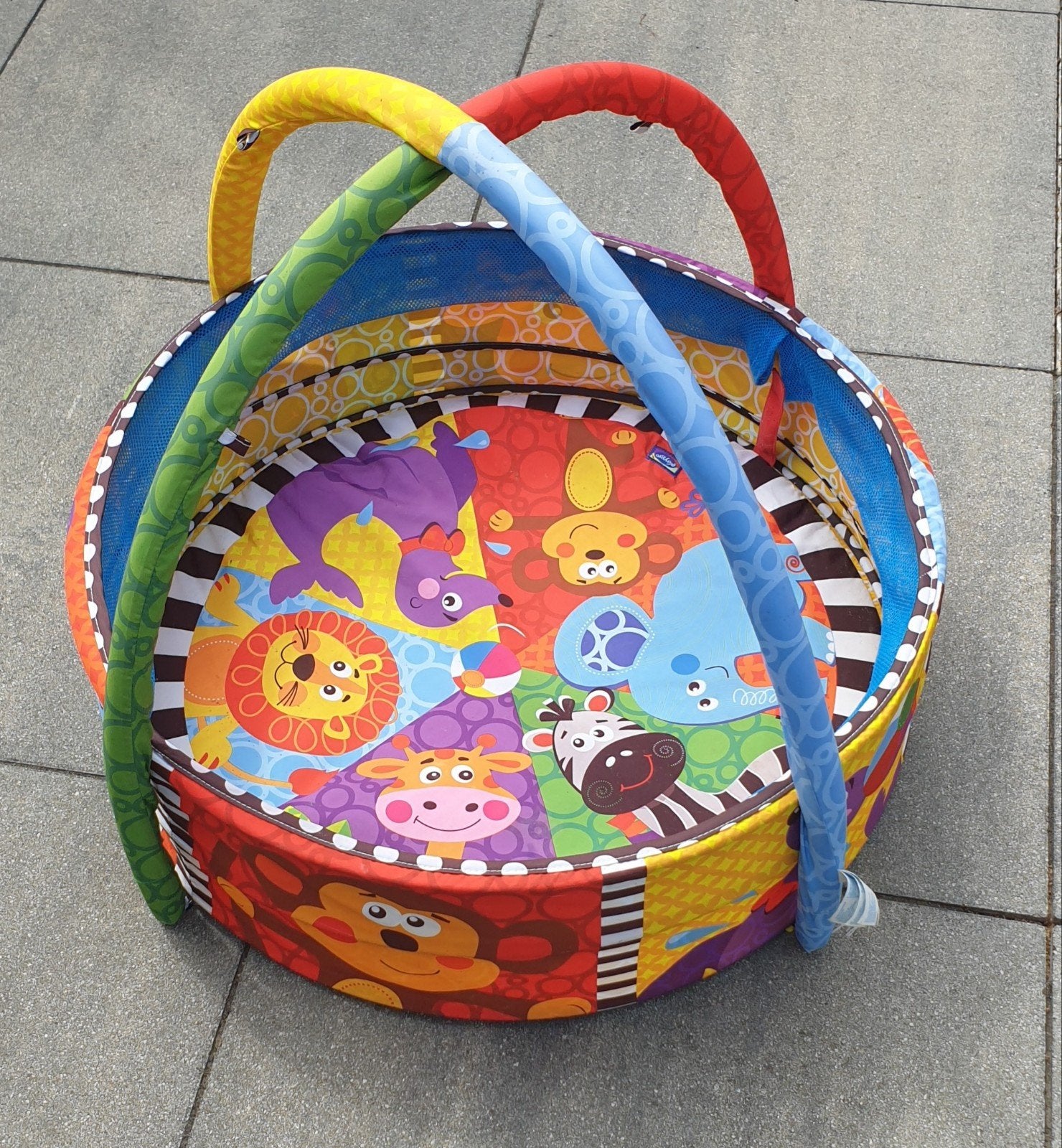 Playgro Speelkleed met Dierenprint - 66x66cm, Ophalen, Gebruikt, Speelkleed