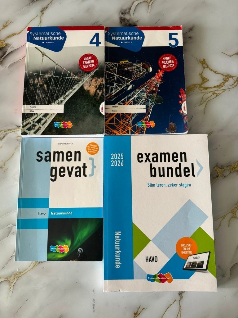 Natuurkunde HAVO 4/5 + Samengevat + Examenbundel 2025/2026, Gelezen, Natuurkunde, Ophalen of Verzenden, HAVO